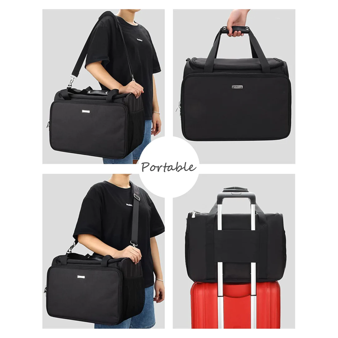 Bolso de estilista profesional Negro