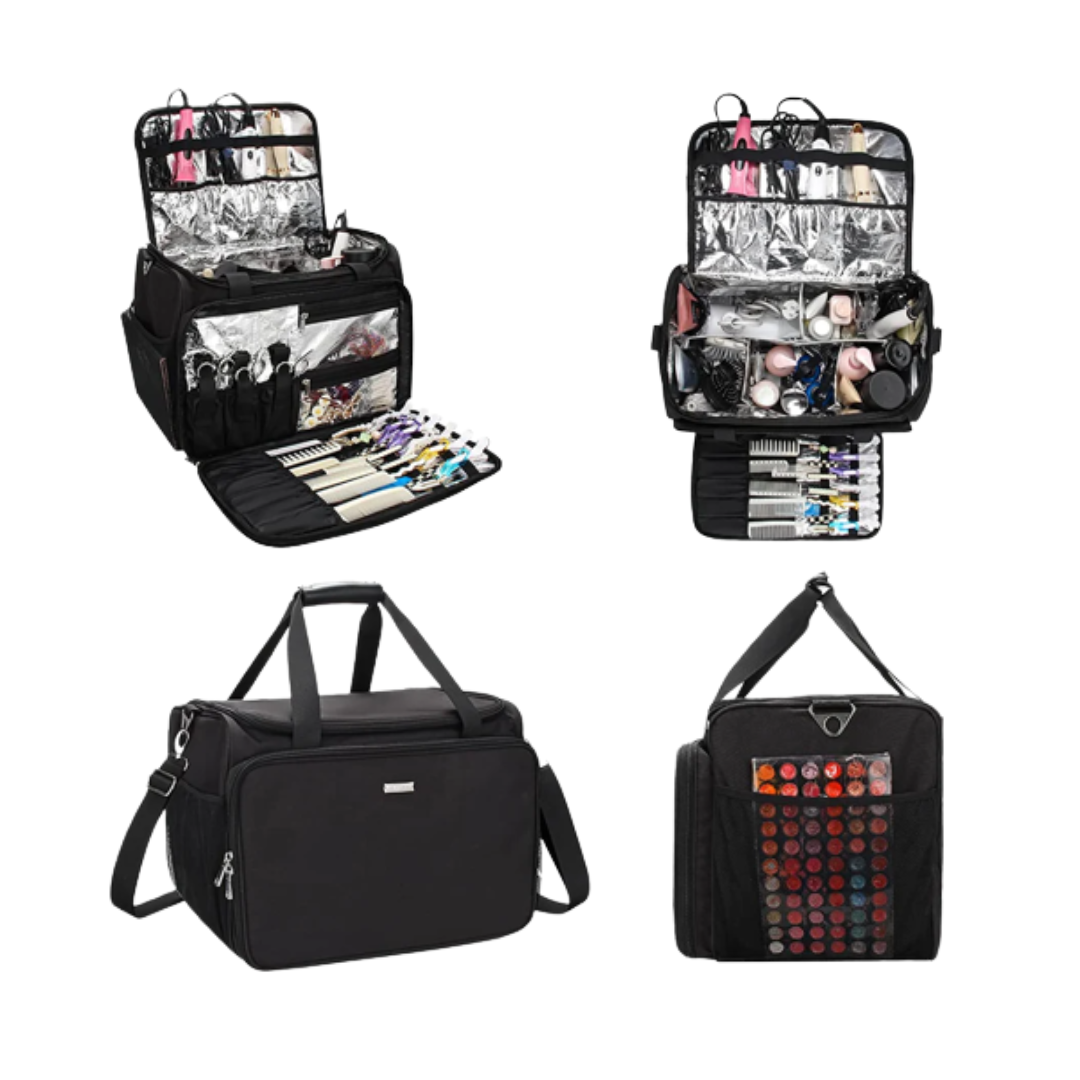Bolso de estilista profesional Negro