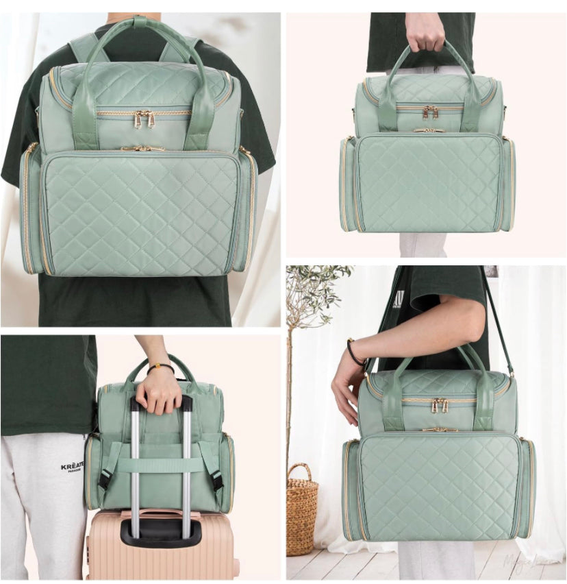 Morral de Manicura color Verde Menta