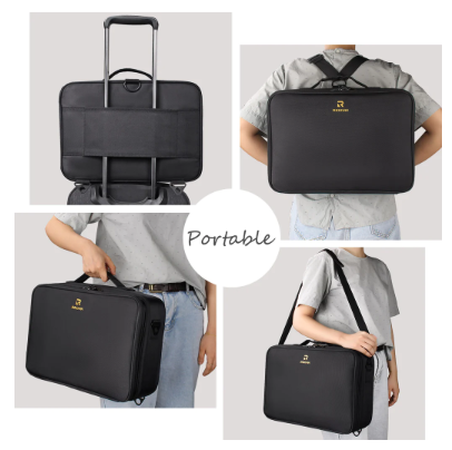 Maleta de maquillaje Negra L