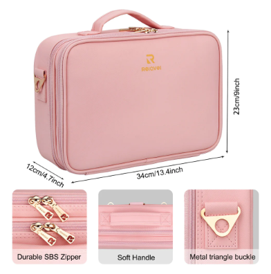 Maleta de maquillaje Rosa M