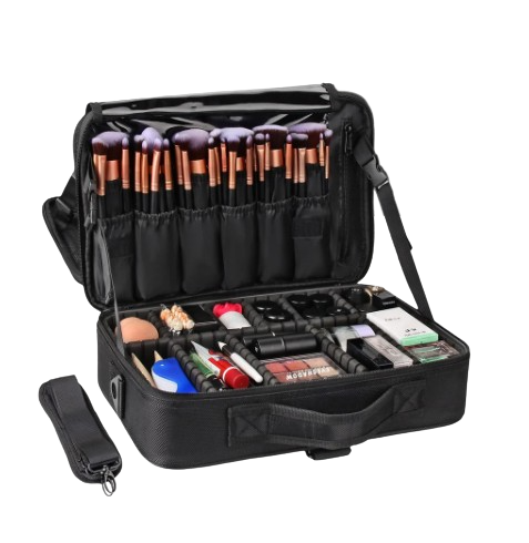 Maleta de maquillaje Negra M