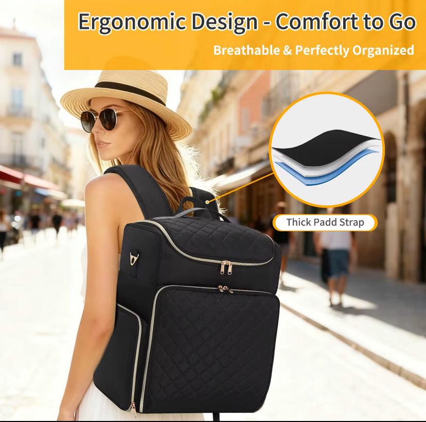 Morral de Manicura color negro 120 esmaltes