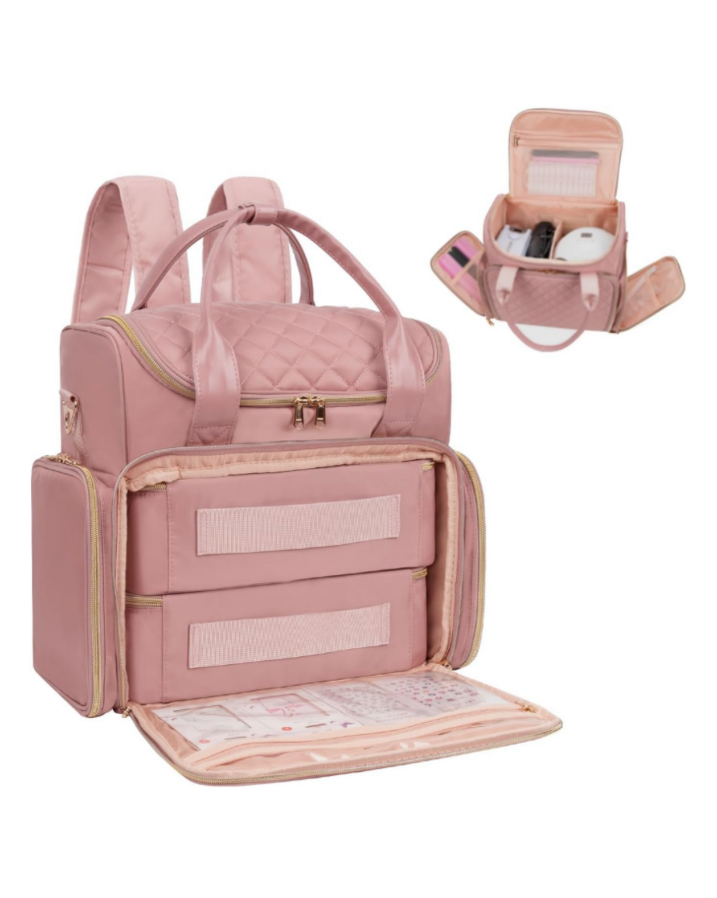 Morral de Manicura color Rosa